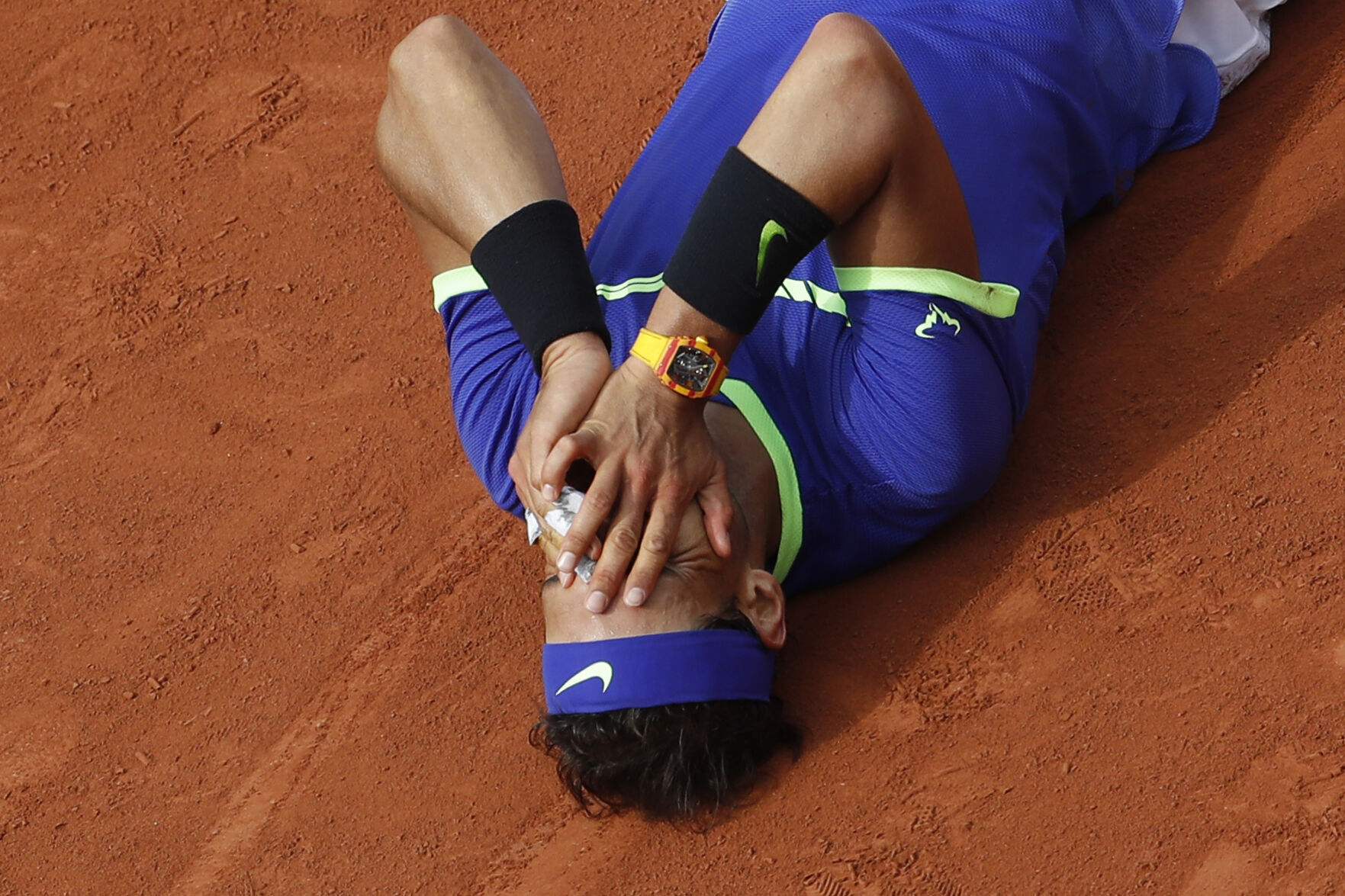 2017: Rafael Nadal wins his record 10th French Open title
